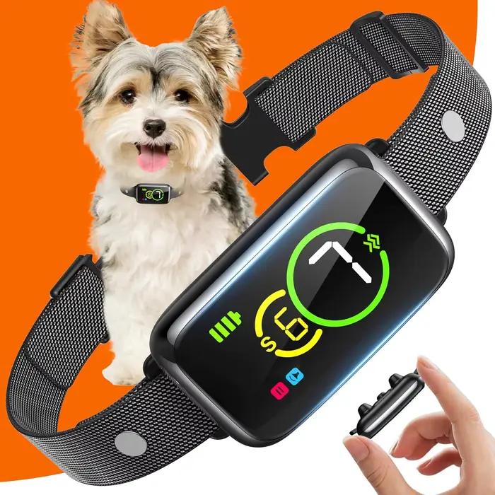 Collier anti-aboiement pour chien, collier anti-aboiement intelligent pour petit, moyen et grand, Mo