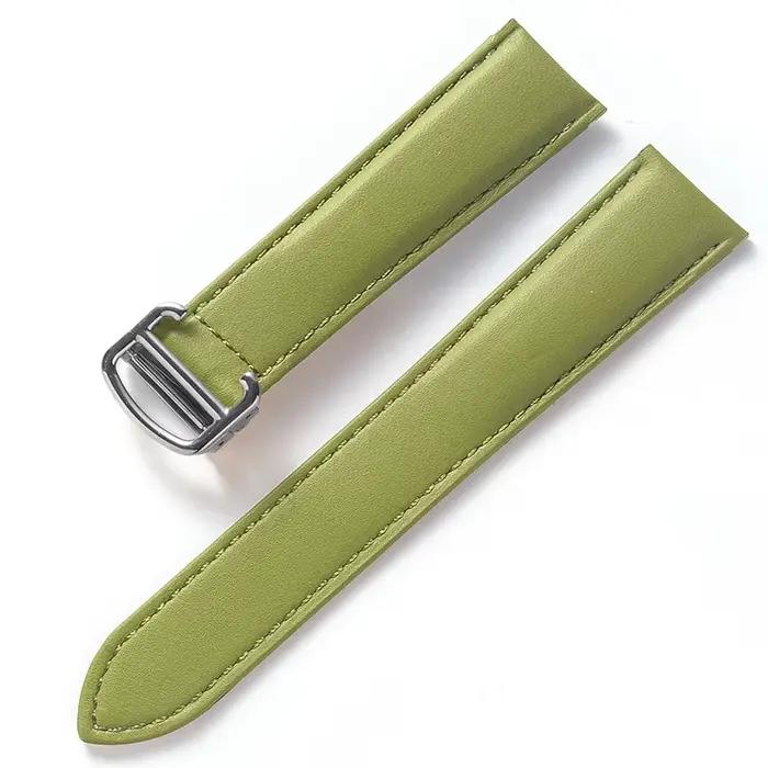 Bracelet en cuir pour hommes et femmes, précieux bracelet Cartier SOLO London, violet, marron, accessoires de bracelet, 14mm, 16mm, 18mm, 20mm