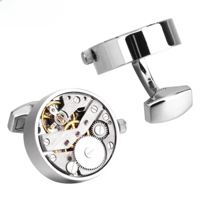 Boutons de manchette Steampunk, montre de sport, manches en forme d'ongles, chemises pour hommes, équipement rétro, connexion de poignet, cadeaux de mariage d'affaires