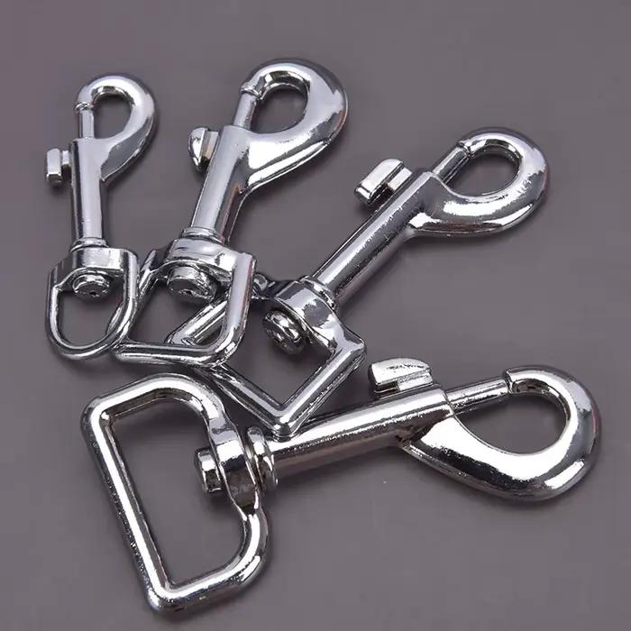 Ensemble de matériel de construction en métal pour petit chien, sangles de plomb durables pour chat, déclencheur à percussion, mousqueton, accessoires de bricolage pour animaux de compagnie