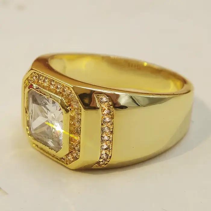 Bague de mariage en or pour hommes