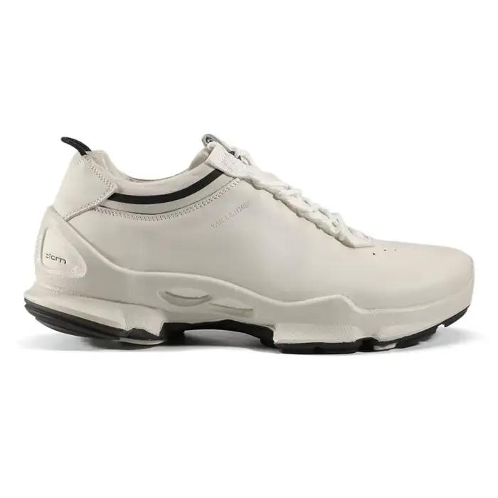 Chaussures en cuir véritable naturel pour hommes, baskets de ville athlétiques décontractées de luxe en cuir de vachette, élégantes pour le bureau et l'entraînement, blanches