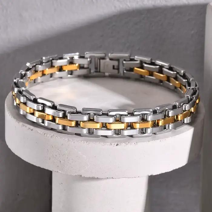 Vnox – Bracelets à maillons épais pour hommes