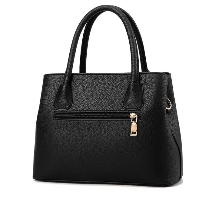 Sacs à main en cuir PU pour femmes, grand fourre-tout pour dames, sacs à bandoulière carrés initiés, nouvelle mode
