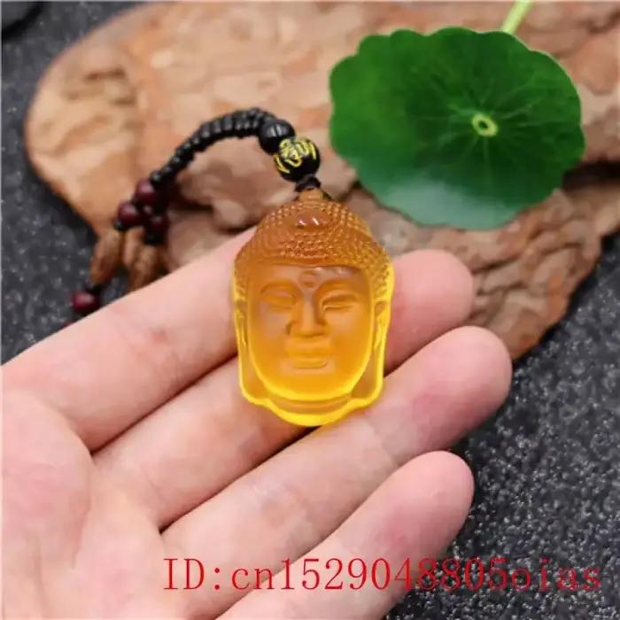 Collier pendentif bouddha en cristal, amulette naturelle, bijoux de mode, breloque sculptée, vrais bijoux, meilleurs cadeaux de vacances