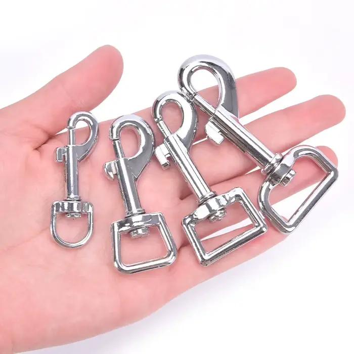 Ensemble de matériel de construction en métal pour petit chien, sangles de plomb durables pour chat, déclencheur à percussion, mousqueton, accessoires de bricolage pour animaux de compagnie