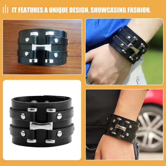 Bracelet Vintage Style Punk pour hommes