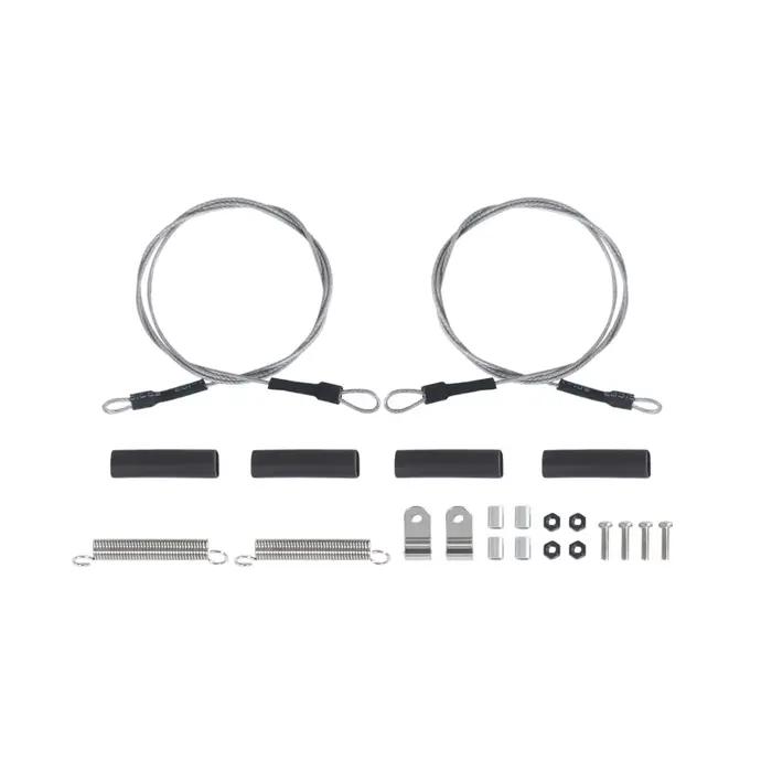 Support de toit de capot de moteur en acier, corde en acier pour camion sur chenilles 1/10 RC SCX10 Wrangler TRX6 TRX4 Defender D90 D110 TF2