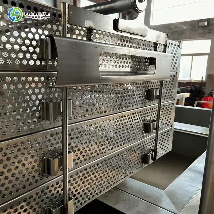 Machine de cuisson industrielle pour cantine, cuiseur à ragoût, cuiseur à viande braisée, personnalisable