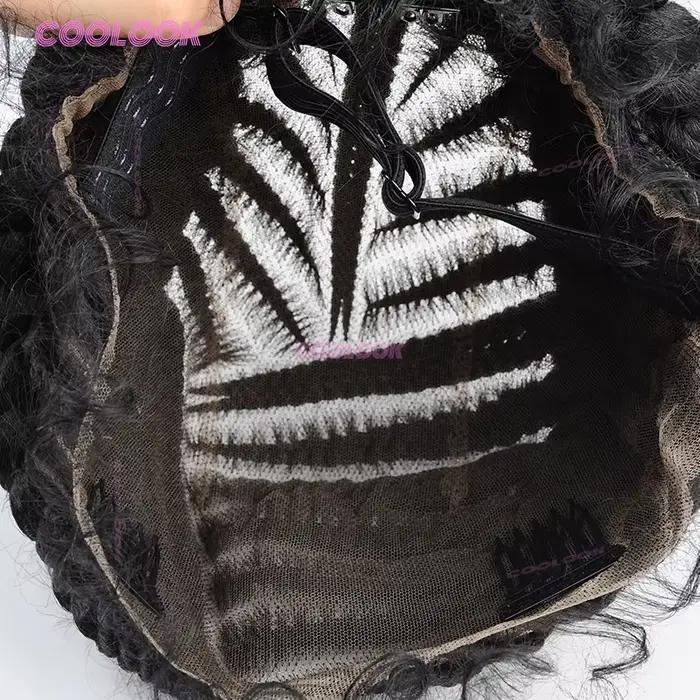 Perruques tressées sans colle, perruque synthétique tressée en chignon cornrow, perruque tressée entièrement en dentelle pour femmes, facile à porter, style protecteur, usage quotidien