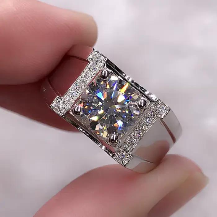 Buyee – bague de mariage en argent Sterling 925 pour hommes