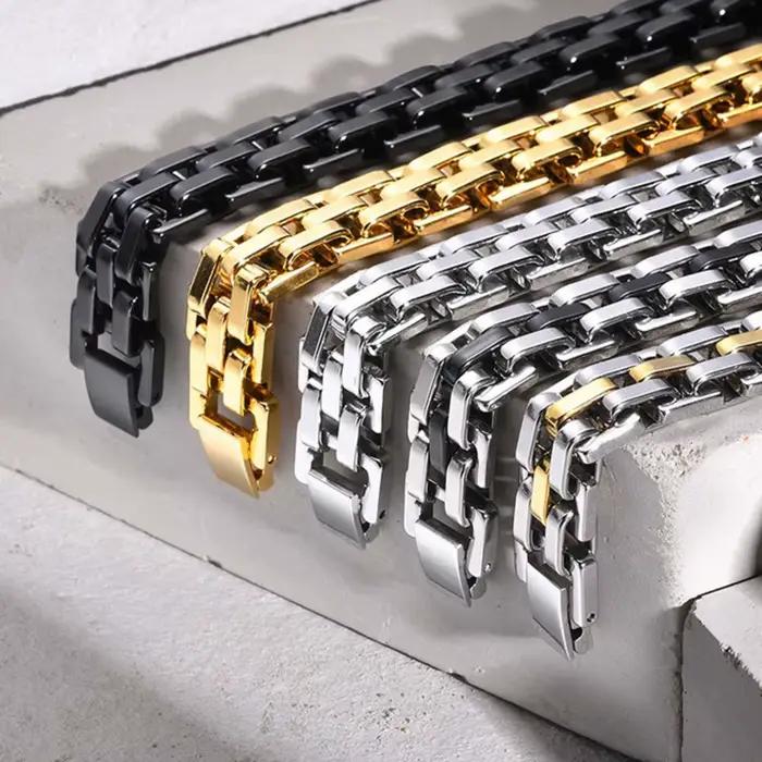 Vnox – Bracelets à maillons épais pour hommes