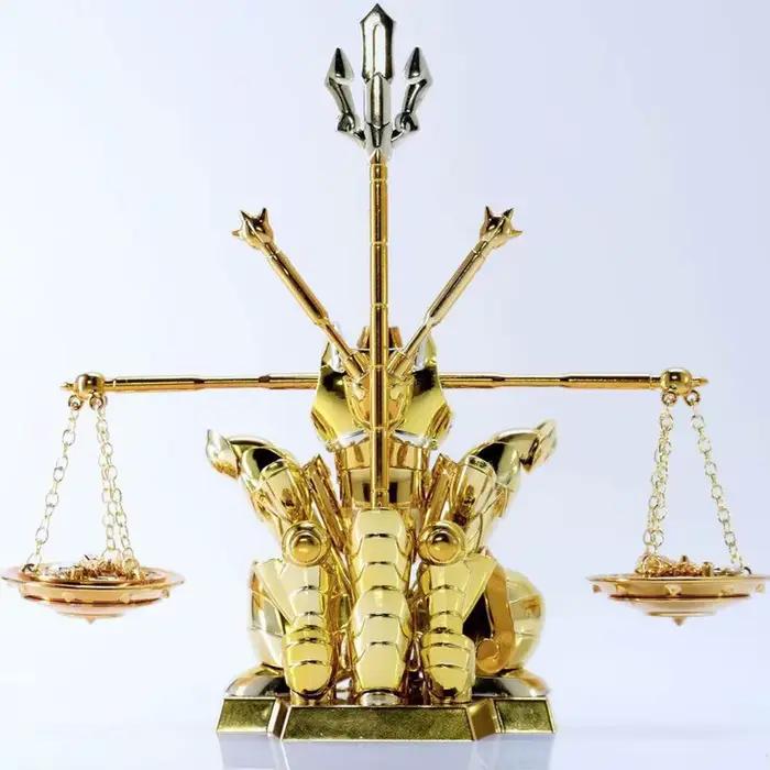 NOUVEAU Modèle CS Saint Seiya Myth Cloth EX Libra Gemini Constellation Objest Totem Figurine d'action Chevaliers du Zodiaque