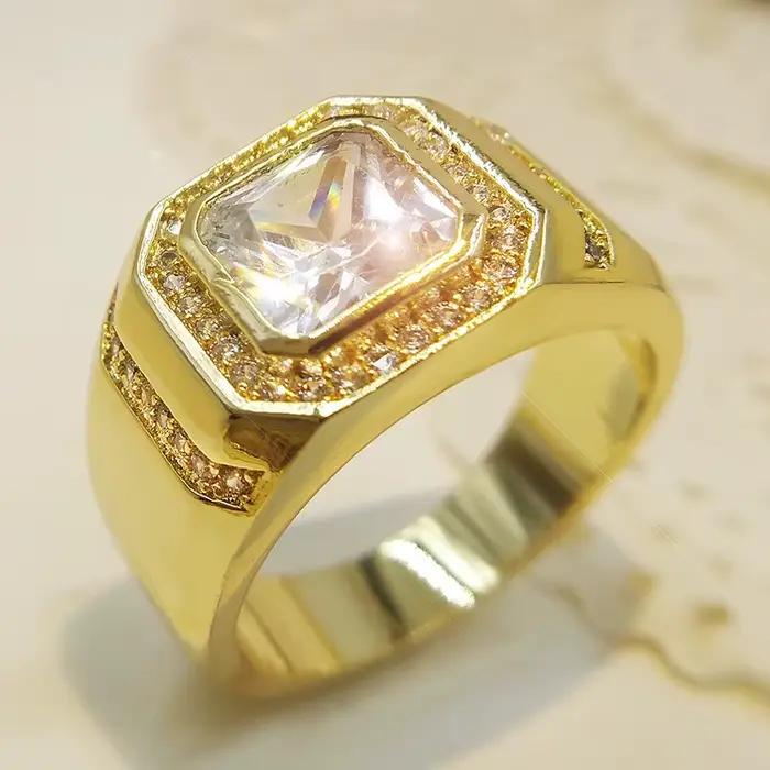 Bague de mariage en or pour hommes