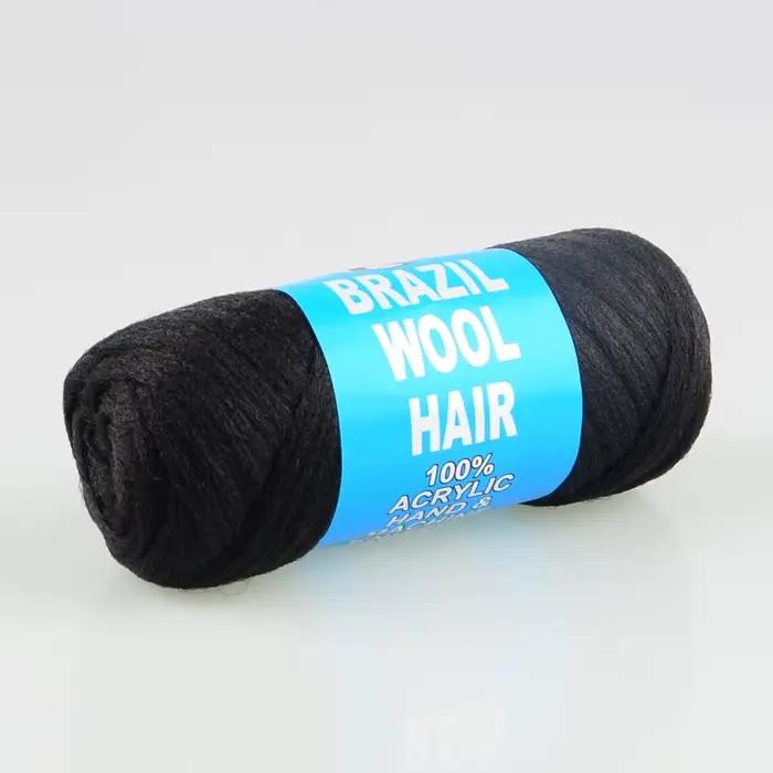 70g 1Pc Brésil laine brésilienne cheveux pour tressage désir pour fil de cheveux perruque africaine fil de cheveux tresse cheveux Dreadlock désir pour cheveux