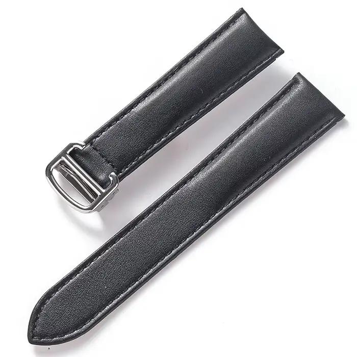 Bracelet en cuir pour hommes et femmes, précieux bracelet Cartier SOLO London, violet, marron, accessoires de bracelet, 14mm, 16mm, 18mm, 20mm