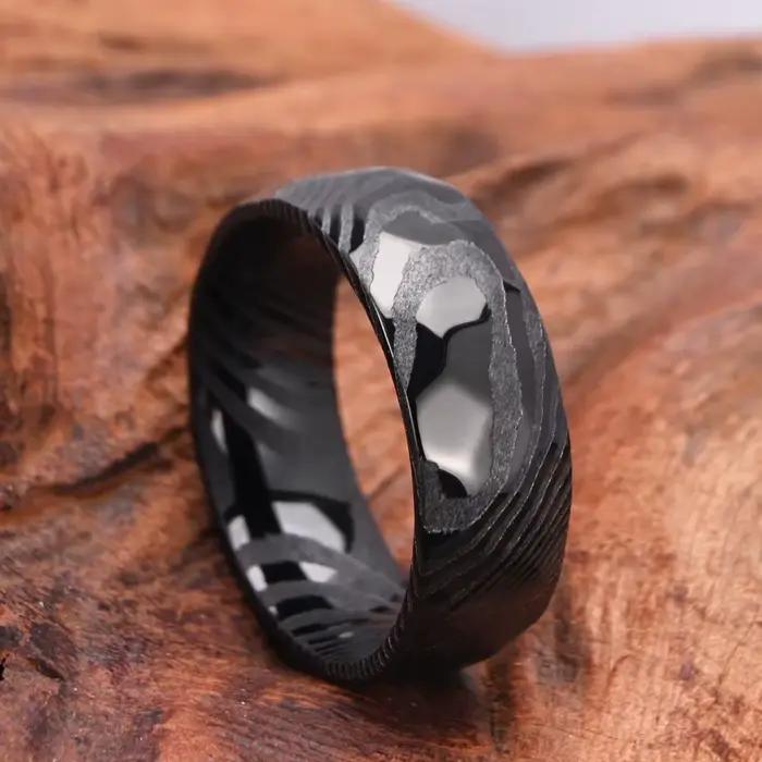 Bagues de fiançailles homme goth anillos hombre accessoires bijoux bague rétro pareja bijoux tendance bisuteria cadeau pour petite amie