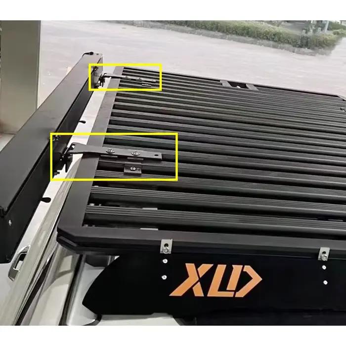 Support en acier pour tente latérale, accessoires de modification de plate-forme de toit de voiture