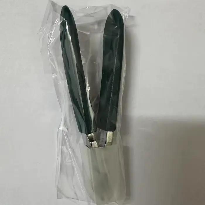 Coupe-ongles épais en acier inoxydable robuste, avec poignée souple de sécurité, lame ultra-affûtée inclinée à 25 degrés, pour seniors, anti-éclaboussures