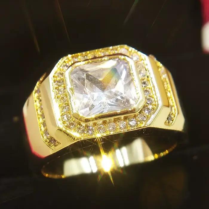 Bague de mariage en or pour hommes