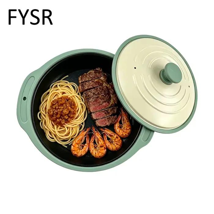 Plat à four ovale pour four à micro-ondes, spécial pour les ailes de poulet frites et rôties, les steaks, accessoire de cuisine adapté