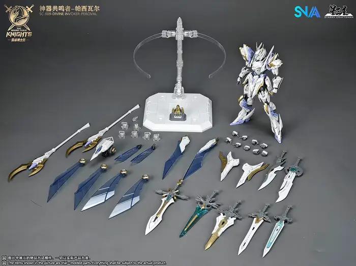 En stock, modèle SNAA SC-009 DIVINE INVOKER PERCIVAL, modèle d'assemblage, jouets, LES CHEVALIERS DE LA TABLE RONDE
