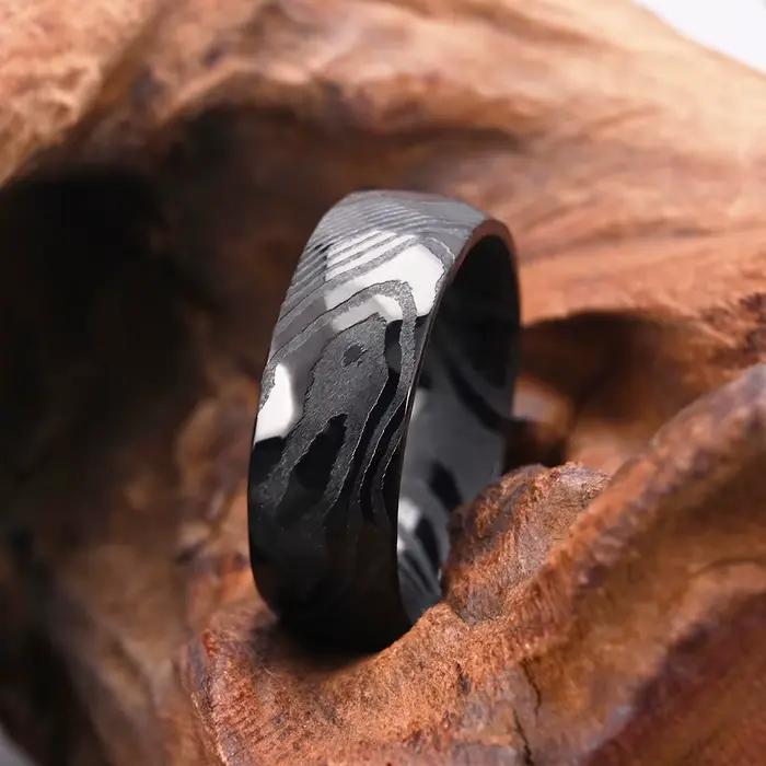 Bagues de fiançailles homme goth anillos hombre accessoires bijoux bague rétro pareja bijoux tendance bisuteria cadeau pour petite amie