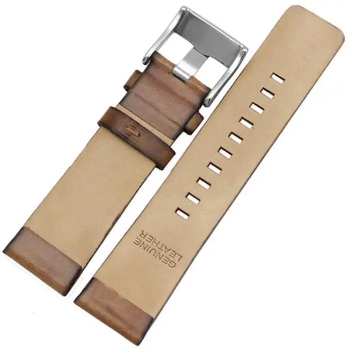 Bracelet en cuir authentique de haute qualité pour montre Diesel DZ 1399 DZ4280 DZ4290 22mm 24mm 28mm, accessoire pour montre Diesel