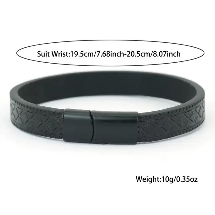 Bracelet en cuir élégant pour hommes