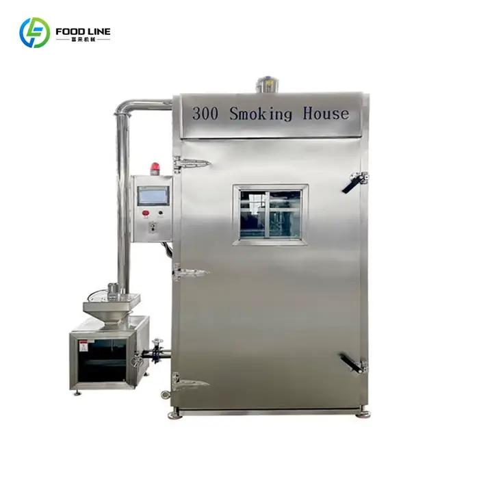 Machine à fumer les saucisses de haute qualité, fumoir électrique pour poisson, viande, poulet, dind