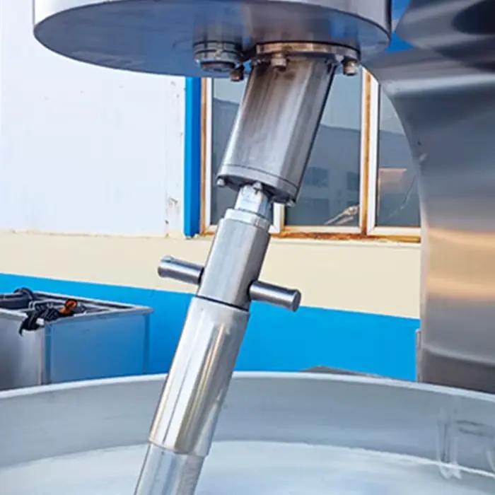 Cuiseur chauffant électrique Commercial, bouilloire de cuisson à gaine avec mélangeur pour aliments