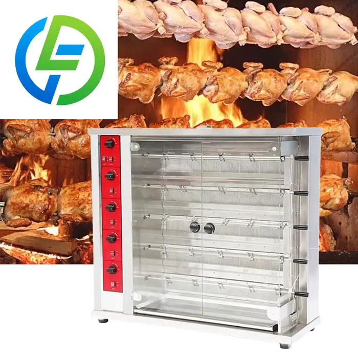 Machine de gril de poulet/grill de rôtissoire de poulet/four à gaz de rôtissoire