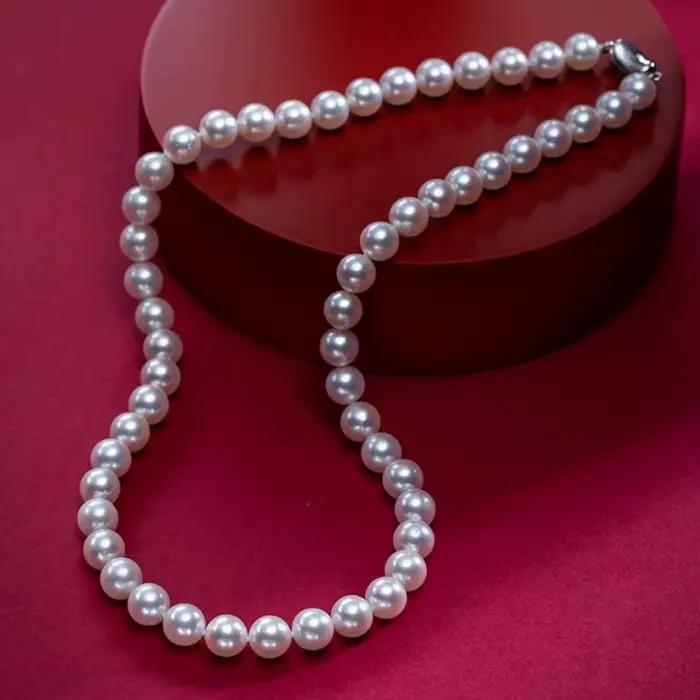 Collier de perles d'eau douce 8mm 10mm 12mm