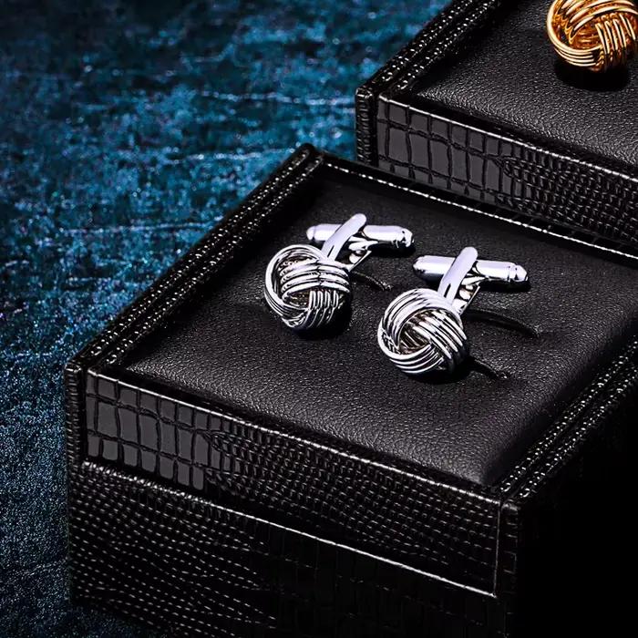 KFLK – boutons de manchette pour hommes, bijoux de marque, lien, haute qualité