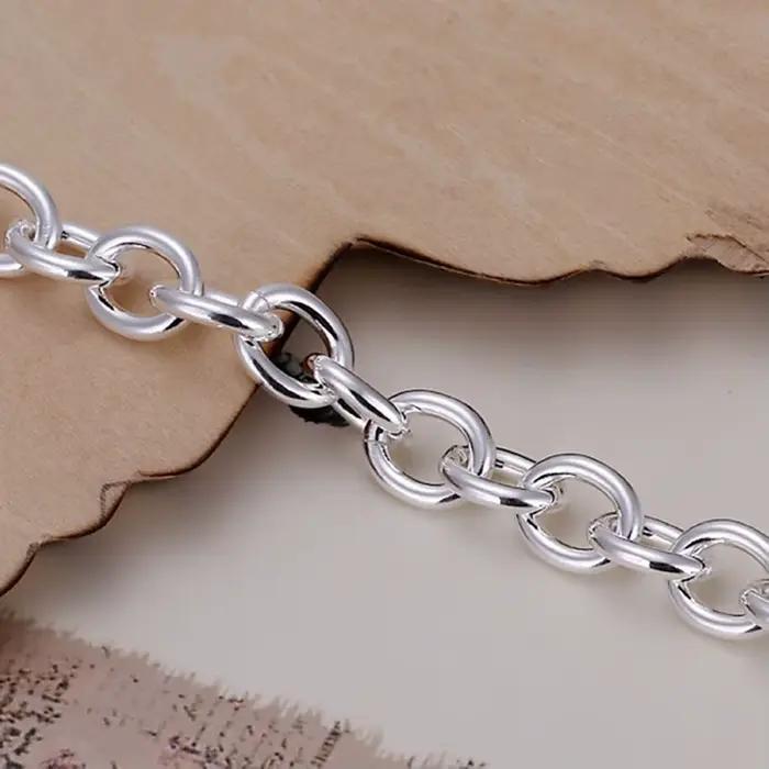 Bracelet en argent Sterling 925 pour hommes et femmes, bijoux de haute qualité, prix d'usine, livraison gratuite, offre spéciale
