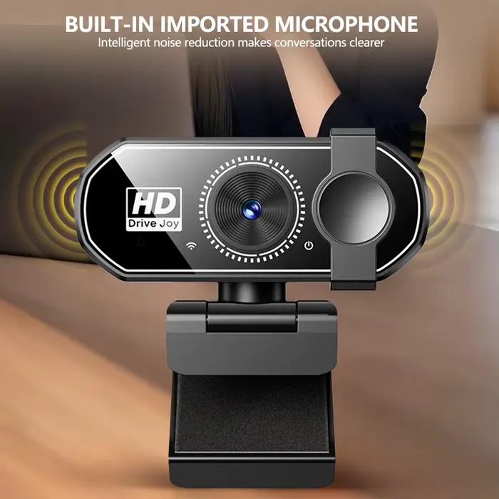 Caméra Web USB 4K 2K 1080P 30fps, mise au point automatique, haut-parleur HiFi, réduction du bruit, micro, caméra PC pour ordinateur de bureau, ordinateur portable, Chat vidéo