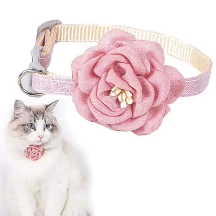 Nœud papillon réglable pour chiens, beau collier, boucle de sécurité pour chiots et chats, accessoires pour animaux de compagnie, cadeau pour chiot