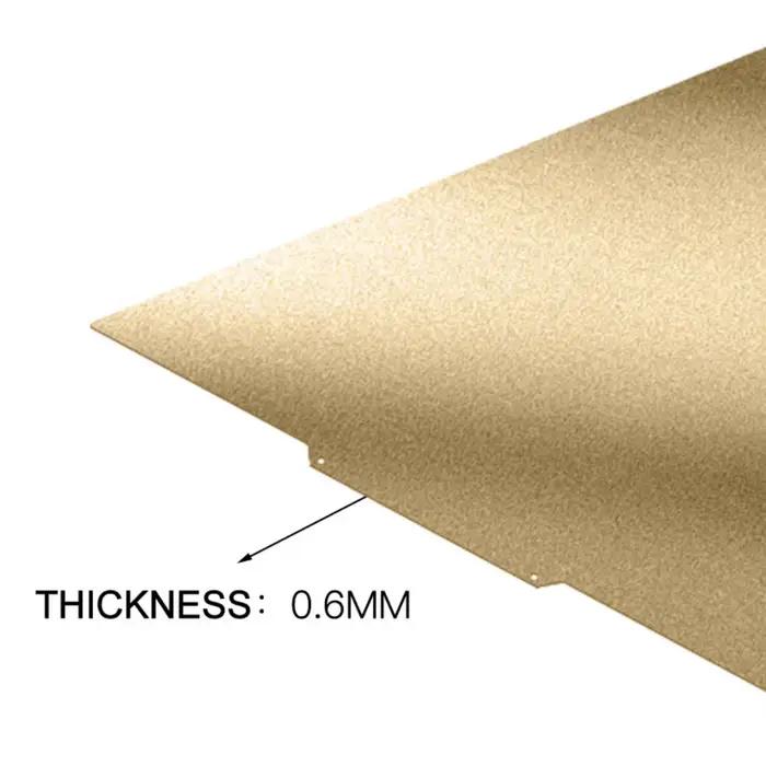 Feuille de poudre magnétique PEI 235/250/310/350/220mm, feuille d'acier à ressort Double face texturée pour plaque de construction Ender 3 CR10 P1P SW-X1