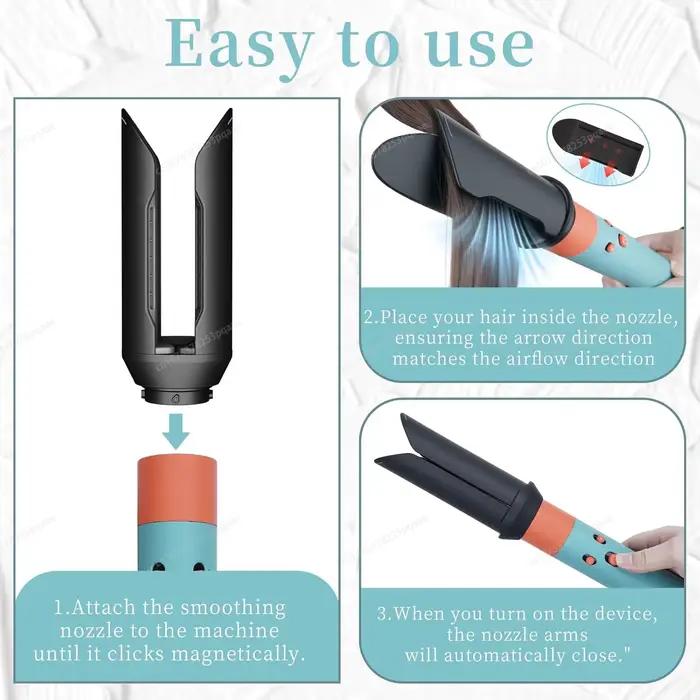 Pour Dyson Airwrap HS01/05/08 redressage automatique des cheveux fixation lisse fixation de finition du flux d'air doux élégant poli Strai