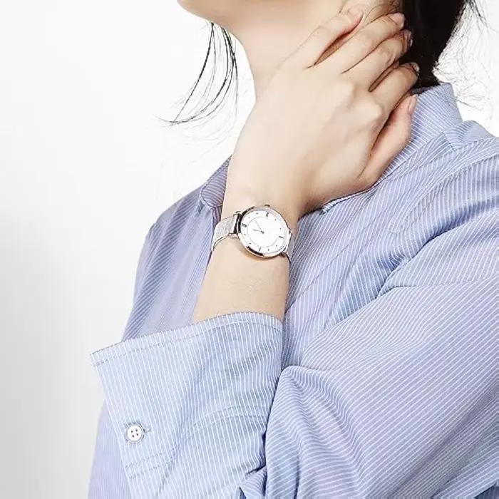 Bracelet de montre en maille d'acier inoxydable, bracelet de remplacement à dégagement rapide 12mm 14mm 16mm 18mm 20mm 22mm pour hommes et femmes