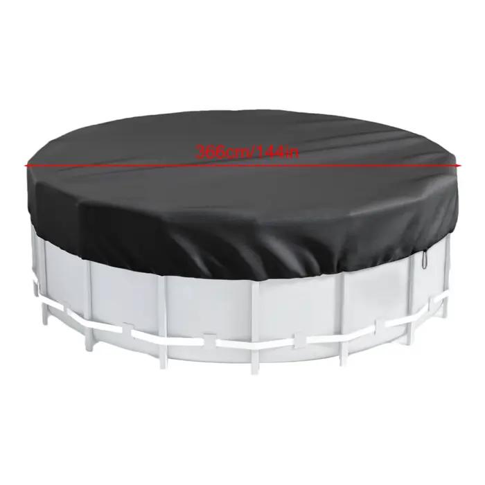 8/10/12FT couvertures de piscine rondes pour piscines hors sol couverture de jacuzzi couvertures solaires couverture de piscine robuste et résistante aux déchirures