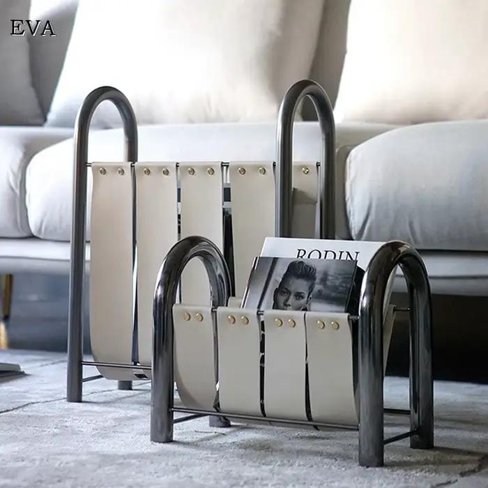 Bibliothèque T1 en métal et cuir pour spe, ornements modernes de luxe, décoration de la maison, modèle de division 007, cadeau chauffant