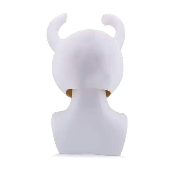 Masque de Chevalier - Un masque de démon blanc d'Halloween, de style dessin animé, intéressant, adapté aux soirées de jeux et aux costumes de cosplay mignons