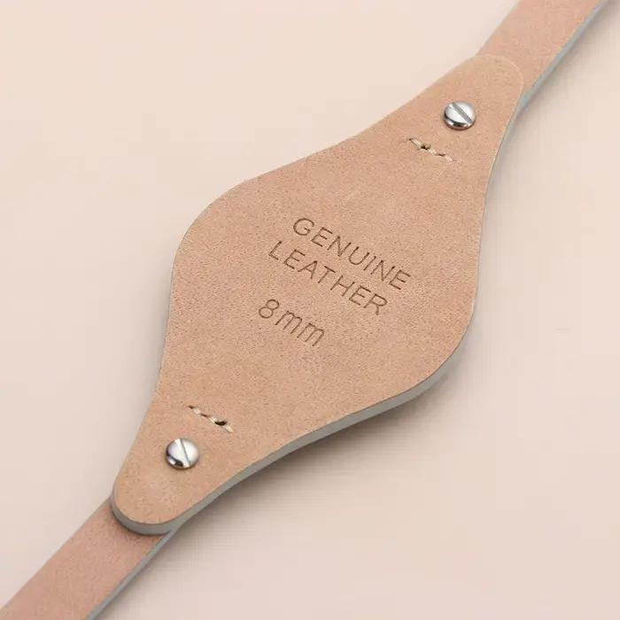 Bracelet en cuir véritable pour Fossil ES3077 2830 3262 3060 4176 4119 4026 4340 8mm, Bracelet de Sport de remplacement