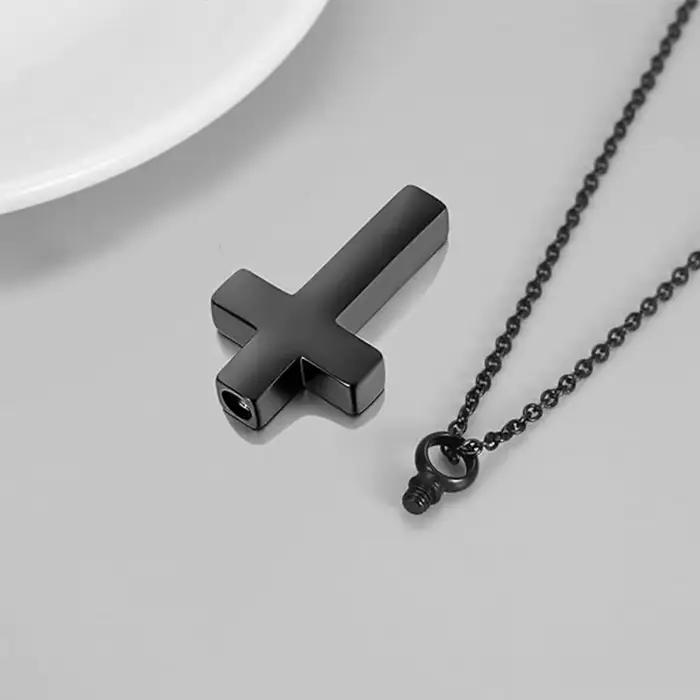 Colliers d'urne pour cendres, pendentif d'urnes commémoratives en acier inoxydable, cercle de vie, bijoux de crémation d'éternité pour cendres