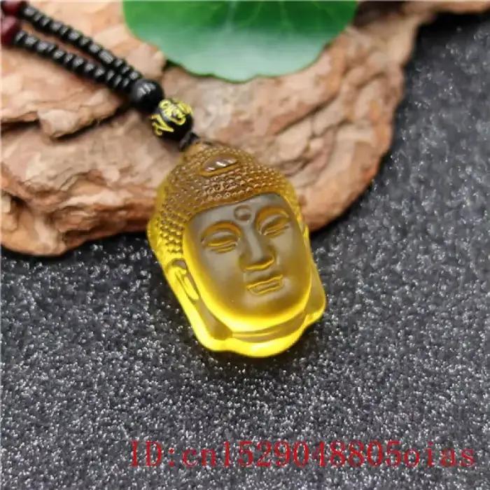 Collier pendentif bouddha en cristal, amulette naturelle, bijoux de mode, breloque sculptée, vrais bijoux, meilleurs cadeaux de vacances