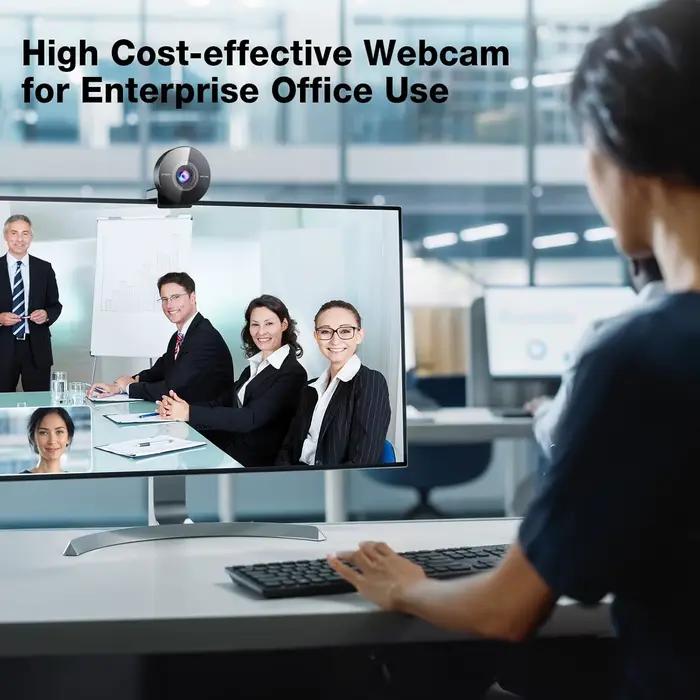 Webcam 4K caméra Web 1080P 60fps avec Microphone Mini caméra USB pour ordinateur/ordinateur de bureau/ordinateur portable Webcam EMEET