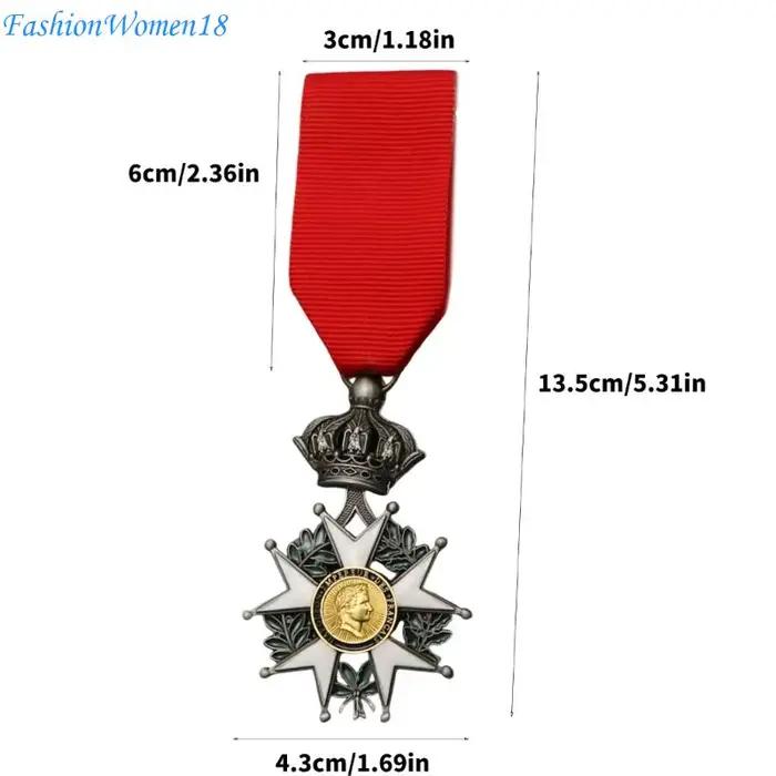 Médailles collection des légions d'honneur historiques, conception inspirée l'ère Napoléon, construction en alliage 3
