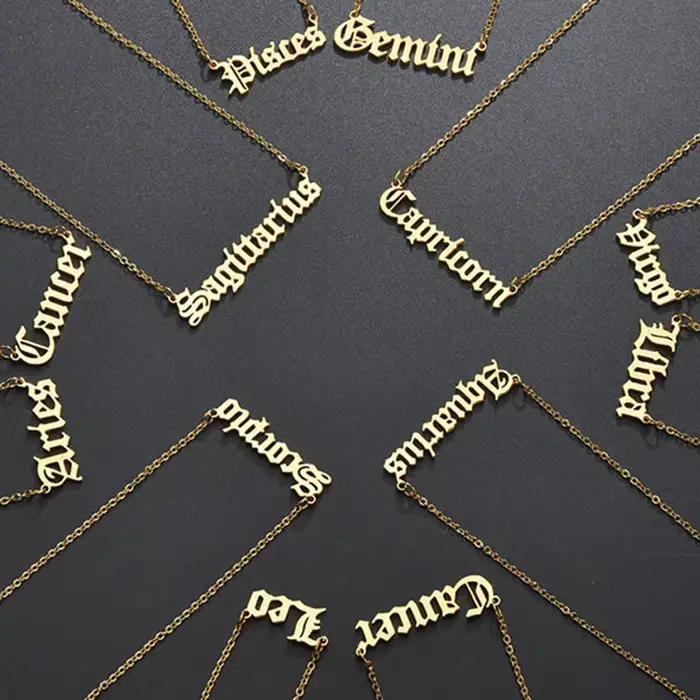 Smjel-Collier ras du cou en acier inoxydable Constellation pour femme, collier de coquet, colliers de la présidence, cadeau de bijoux d'été, nouvelle mode