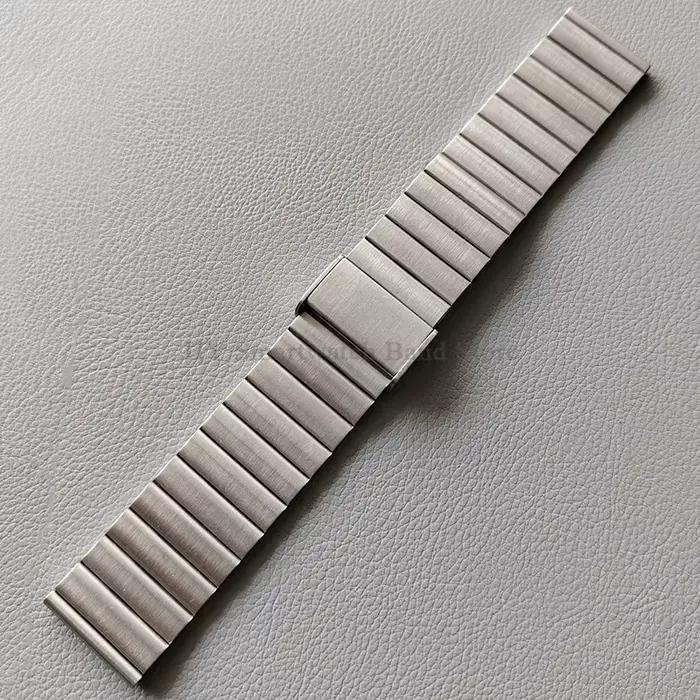 Bracelet de montre en acier inoxydable, 20mm 22mm, pour Seiko pour Swatch, Bracelet à dégagement rapide pour hommes et femmes, universel